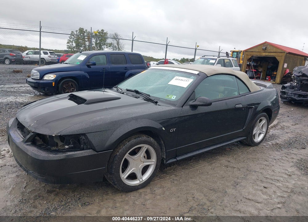 2000 FORD MUSTANG GT VIN: 1FAFP45X3YF128041