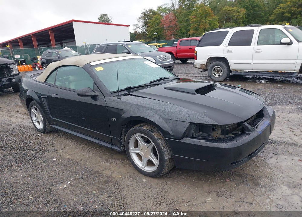 2000 FORD MUSTANG GT VIN: 1FAFP45X3YF128041