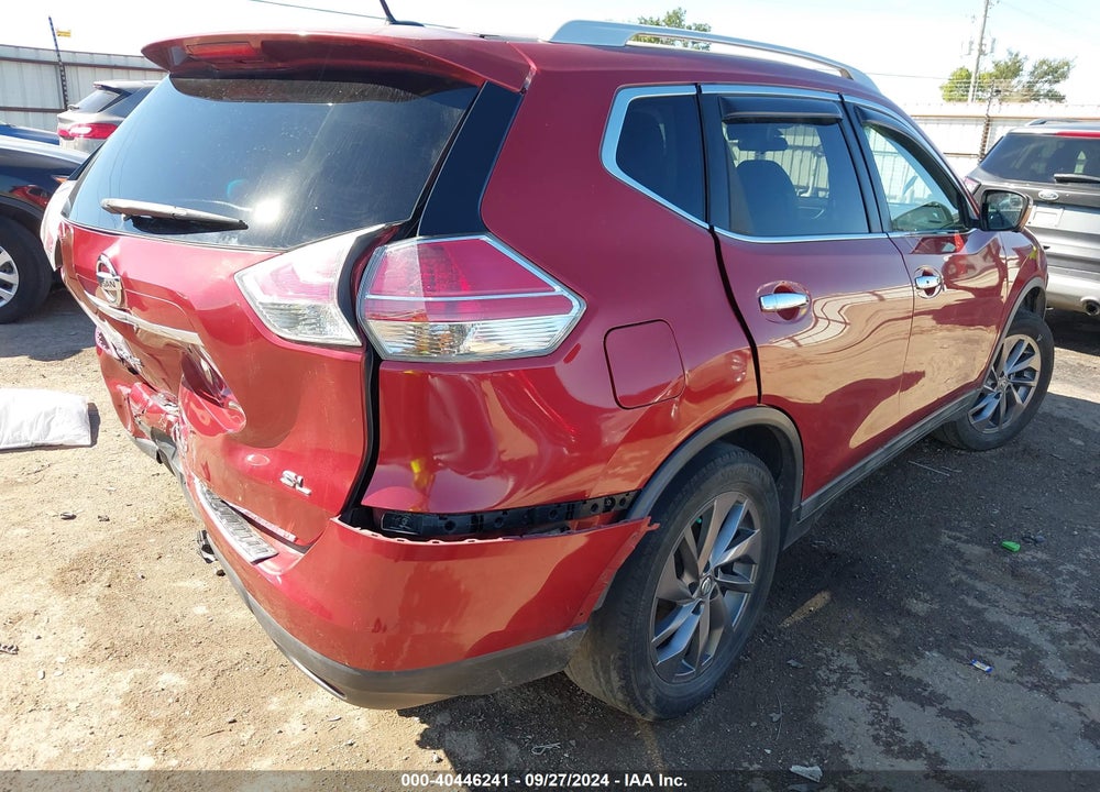 2016 NISSAN ROGUE SL VIN: 5N1AT2MTXGC750148