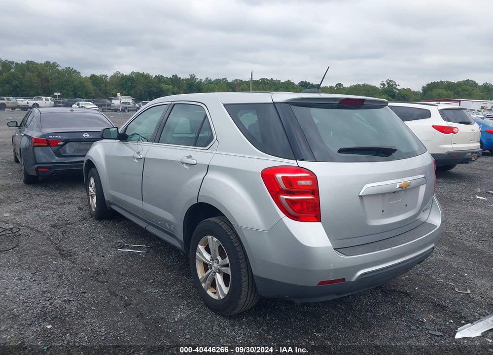 2016 CHEVROLET EQUINOX LS VIN: 2GNALBEK6G1181919