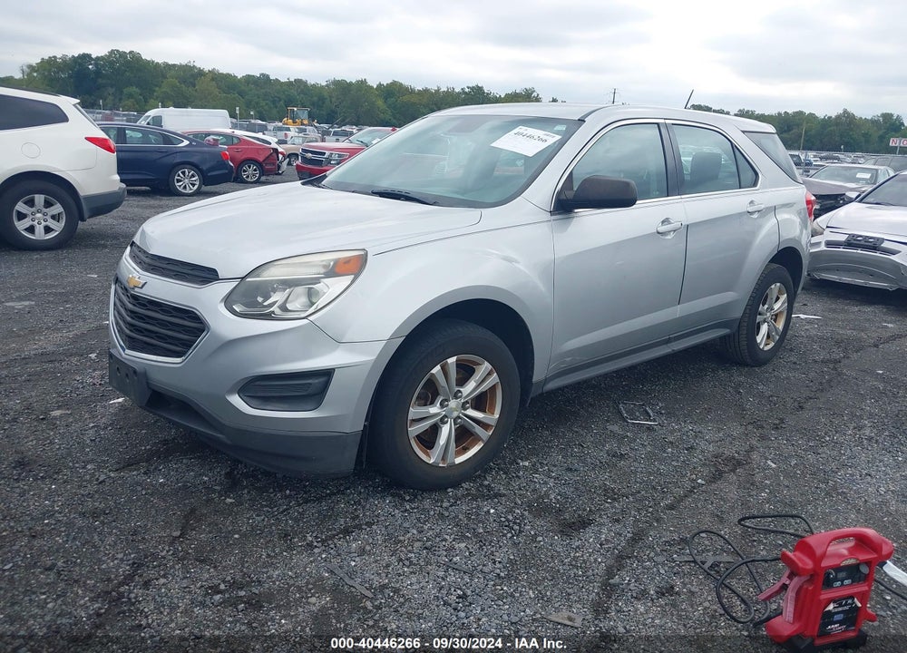 2016 CHEVROLET EQUINOX LS VIN: 2GNALBEK6G1181919