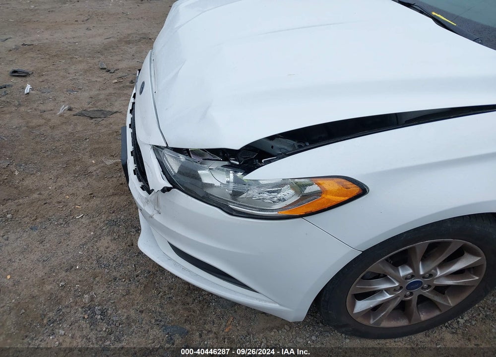 2017 FORD FUSION SE VIN: 3FA6P0H75HR318219