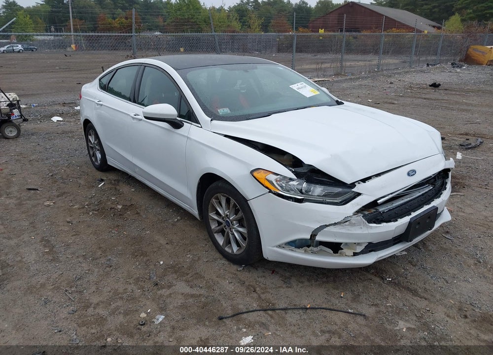 2017 FORD FUSION SE VIN: 3FA6P0H75HR318219
