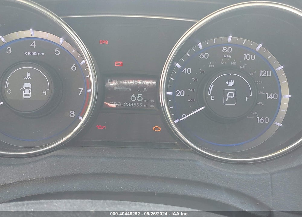 2012 HYUNDAI SONATA GLS VIN: 5NPEB4AC8CH348393