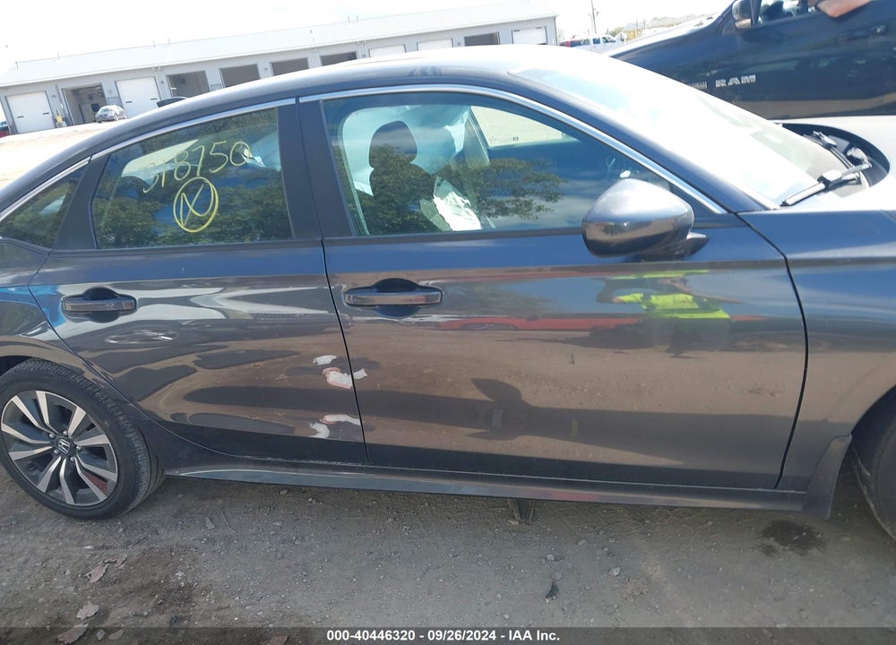 2022 HONDA CIVIC EX VIN: 2HGFE1F76NH318750