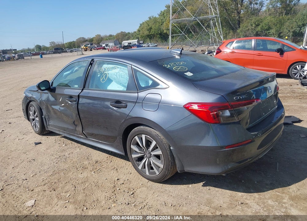 2022 HONDA CIVIC EX VIN: 2HGFE1F76NH318750
