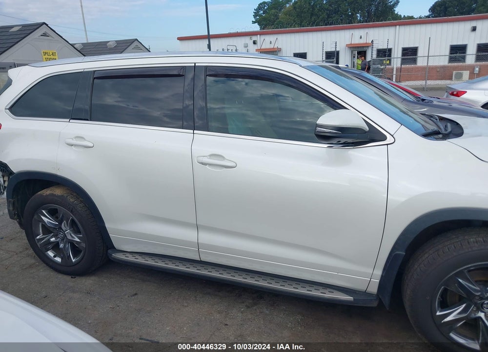 2019 TOYOTA HIGHLANDER LIMITED/PLATINUM VIN: 5TDDZRFH4KS998064