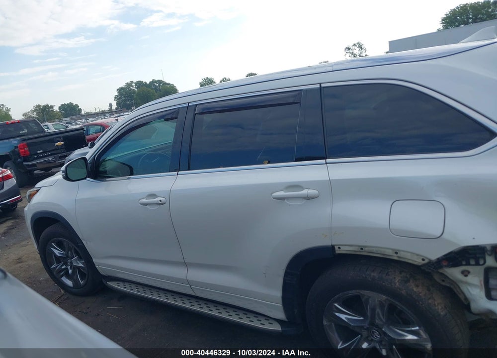 2019 TOYOTA HIGHLANDER LIMITED/PLATINUM VIN: 5TDDZRFH4KS998064