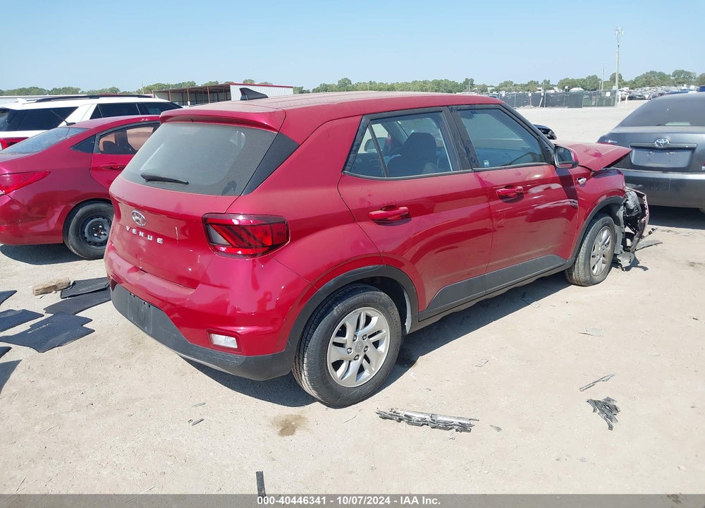 2021 HYUNDAI VENUE SE VIN: KMHRB8A36MU116578