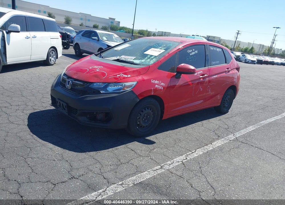 2018 HONDA FIT LX VIN: 3HGGK5H43JM735634