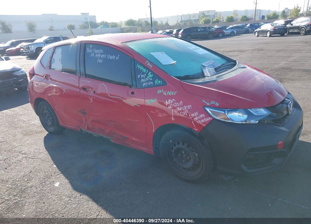 2018 HONDA FIT LX VIN: 3HGGK5H43JM735634