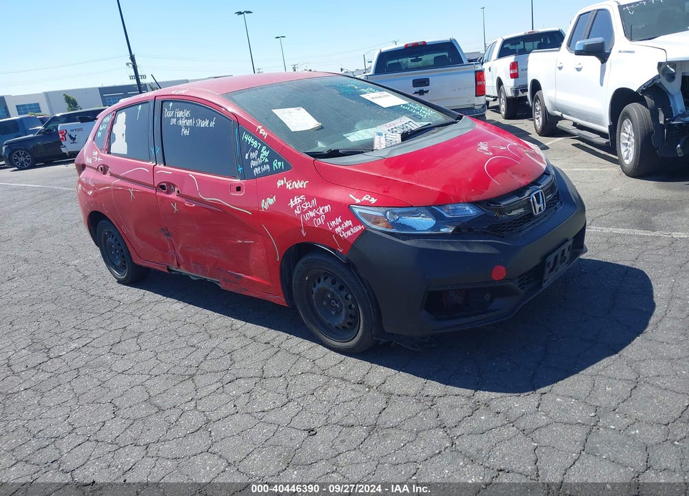2018 HONDA FIT LX VIN: 3HGGK5H43JM735634