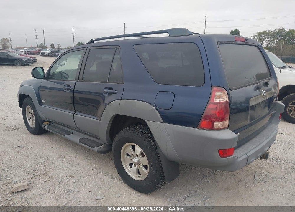 2003 TOYOTA 4RUNNER SR5 V8 VIN: JTEZT14R330003178