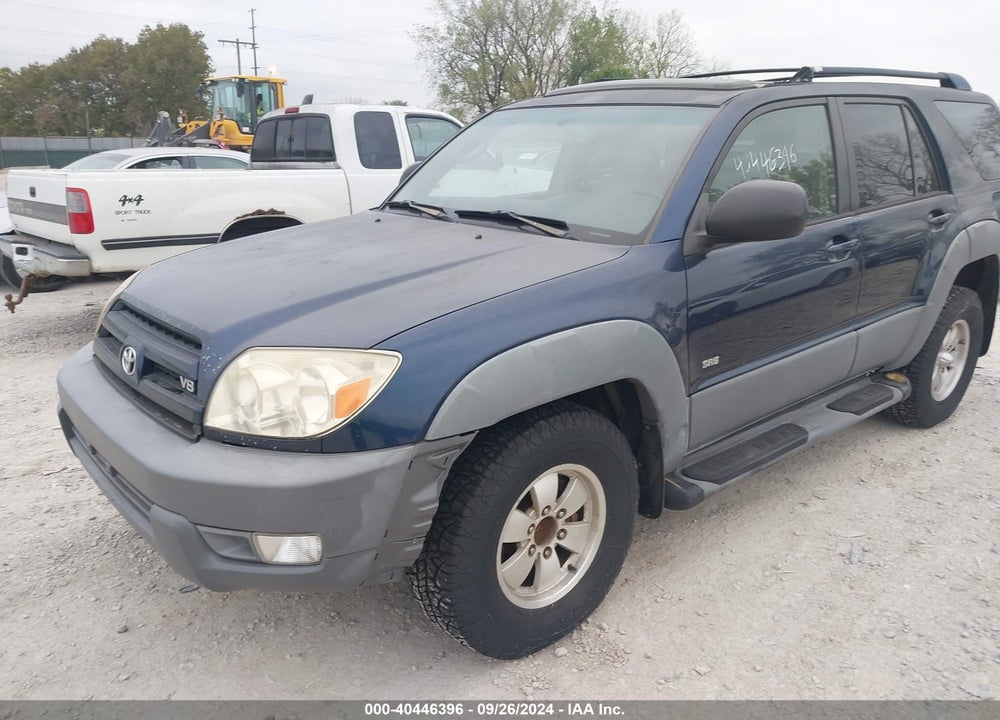 2003 TOYOTA 4RUNNER SR5 V8 VIN: JTEZT14R330003178
