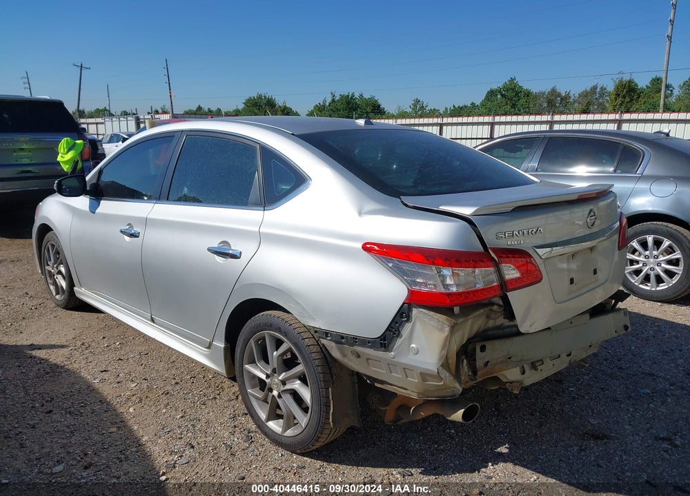 2015 NISSAN SENTRA SR VIN: 3N1AB7AP0FY329298