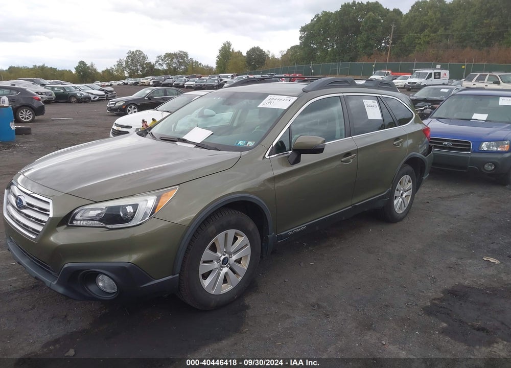 2015 SUBARU OUTBACK 2.5I PREMIUM VIN: 4S4BSAFC9F3296374
