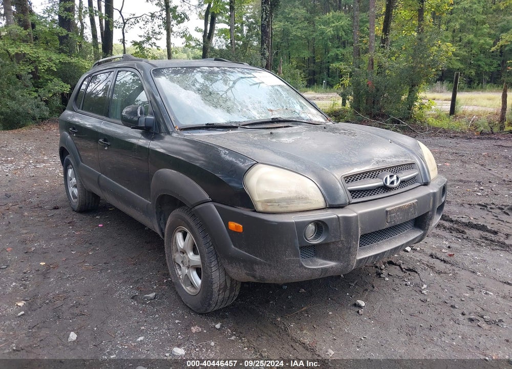 2005 HYUNDAI TUCSON GLS/LX VIN: KM8JN72D95U062135
