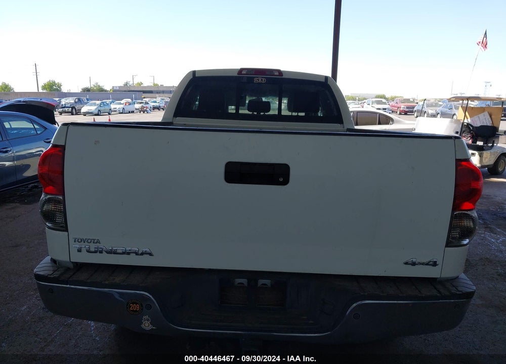 2008 TOYOTA TUNDRA LIMITED 5.7L V8 VIN: 5TBBV58108S513559