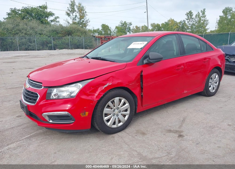 2015 CHEVROLET CRUZE LS AUTO VIN: 1G1PA5SH5F7130134