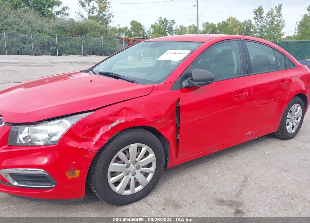2015 CHEVROLET CRUZE LS AUTO VIN: 1G1PA5SH5F7130134
