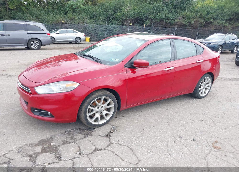 2013 DODGE DART LIMITED VIN: 1C3CDFCA4DD103854