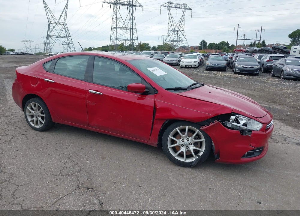 2013 DODGE DART LIMITED VIN: 1C3CDFCA4DD103854
