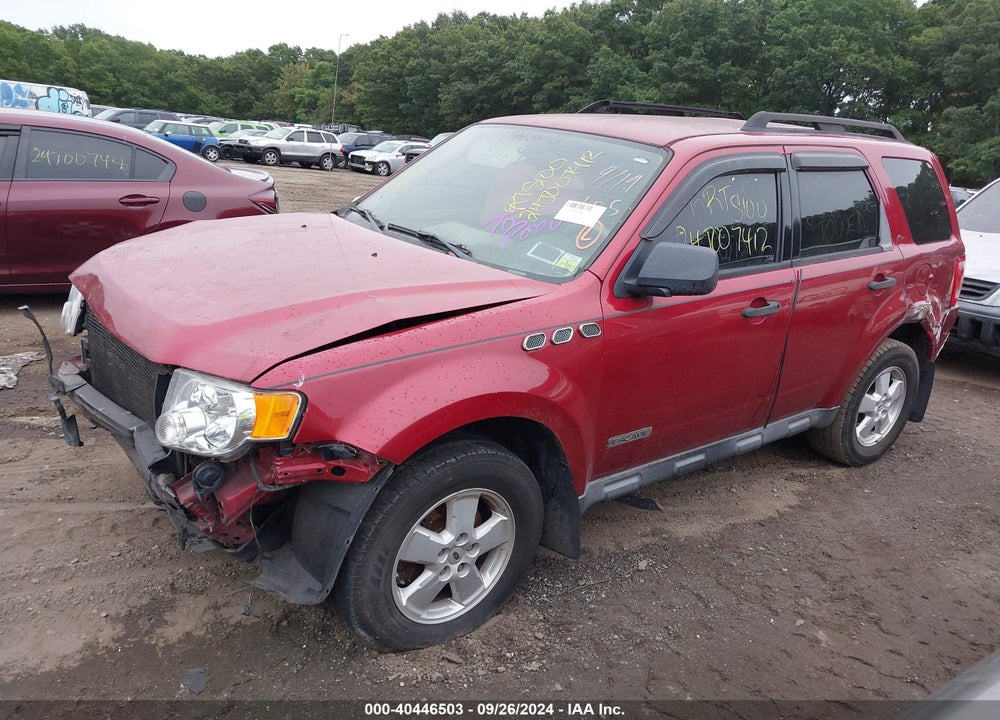 2008 FORD ESCAPE XLT VIN: 1FMCU93168KB02828