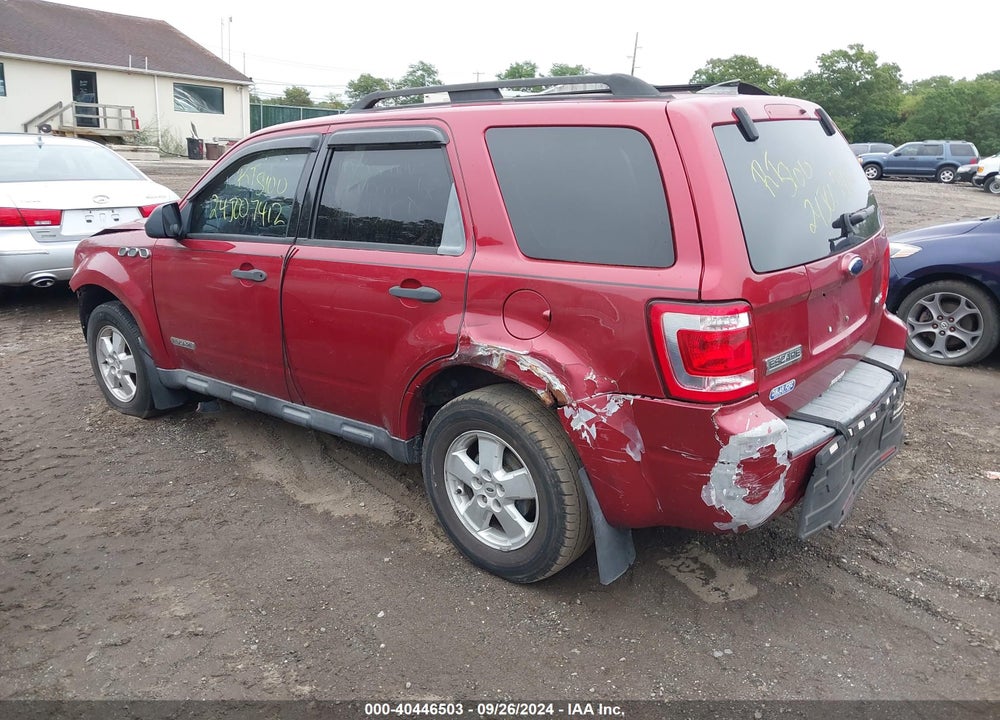 2008 FORD ESCAPE XLT VIN: 1FMCU93168KB02828