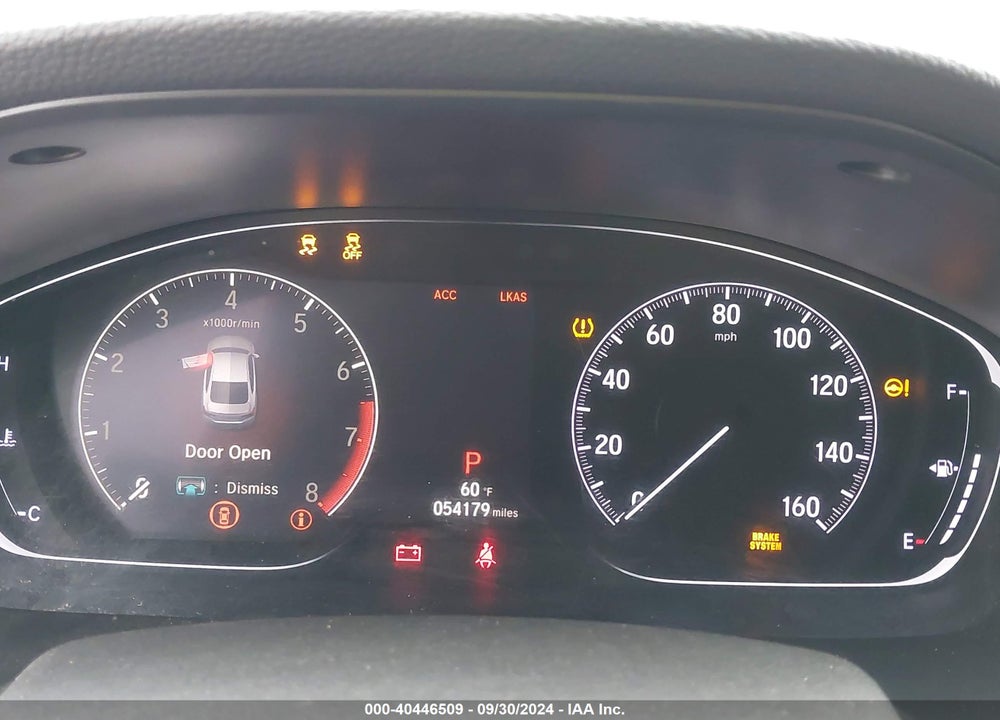 2019 HONDA ACCORD LX VIN: 1HGCV1F19KA058224