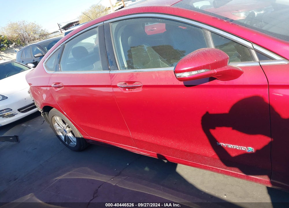 2016 FORD FUSION HYBRID TITANIUM VIN: 3FA6P0RUXGR173827