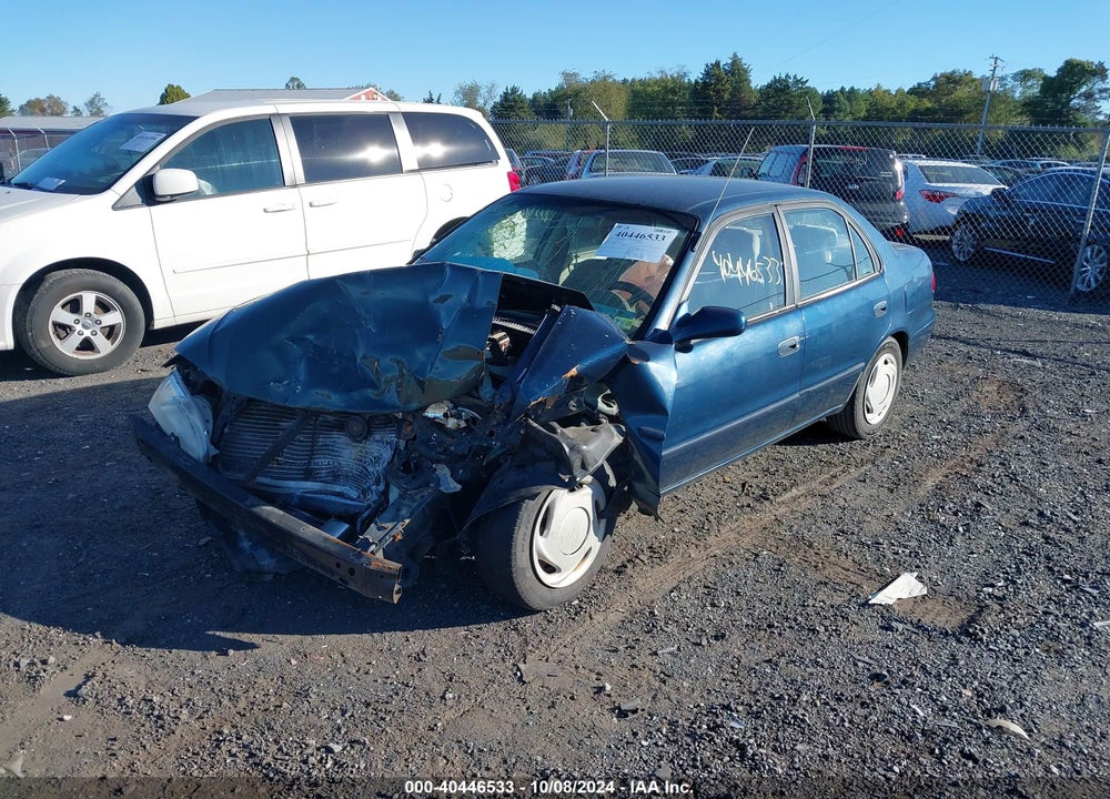 1998 TOYOTA COROLLA LE VIN: 2T1BR18E2WC063460