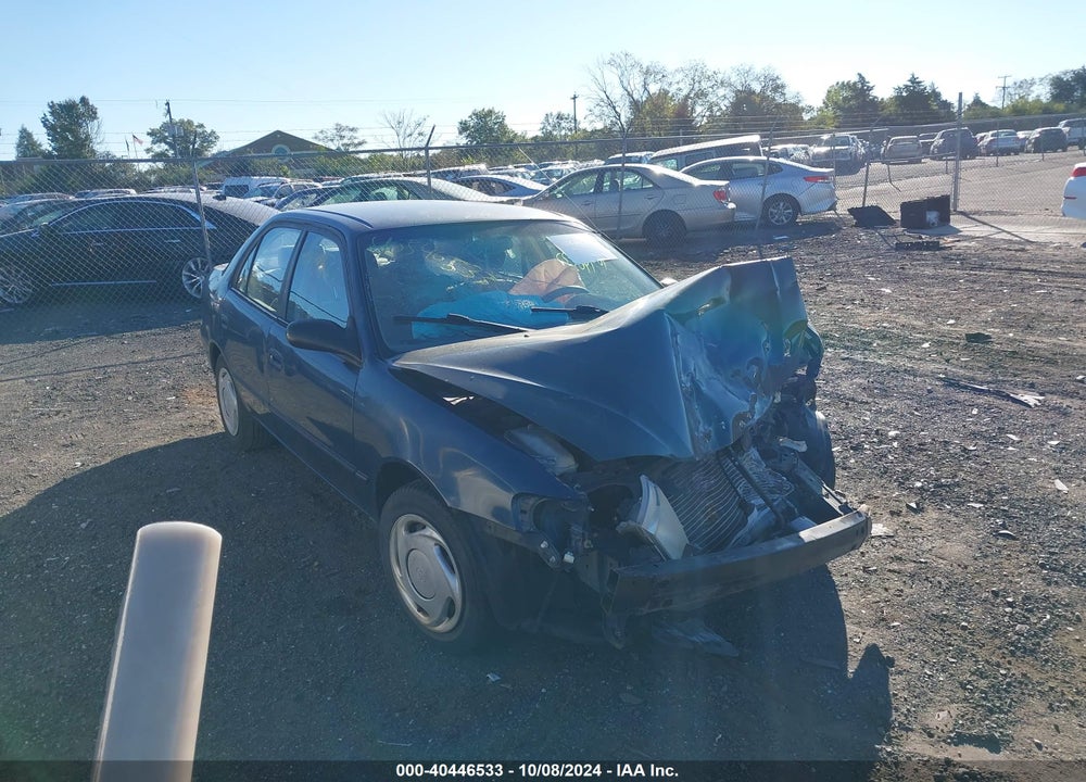 1998 TOYOTA COROLLA LE VIN: 2T1BR18E2WC063460