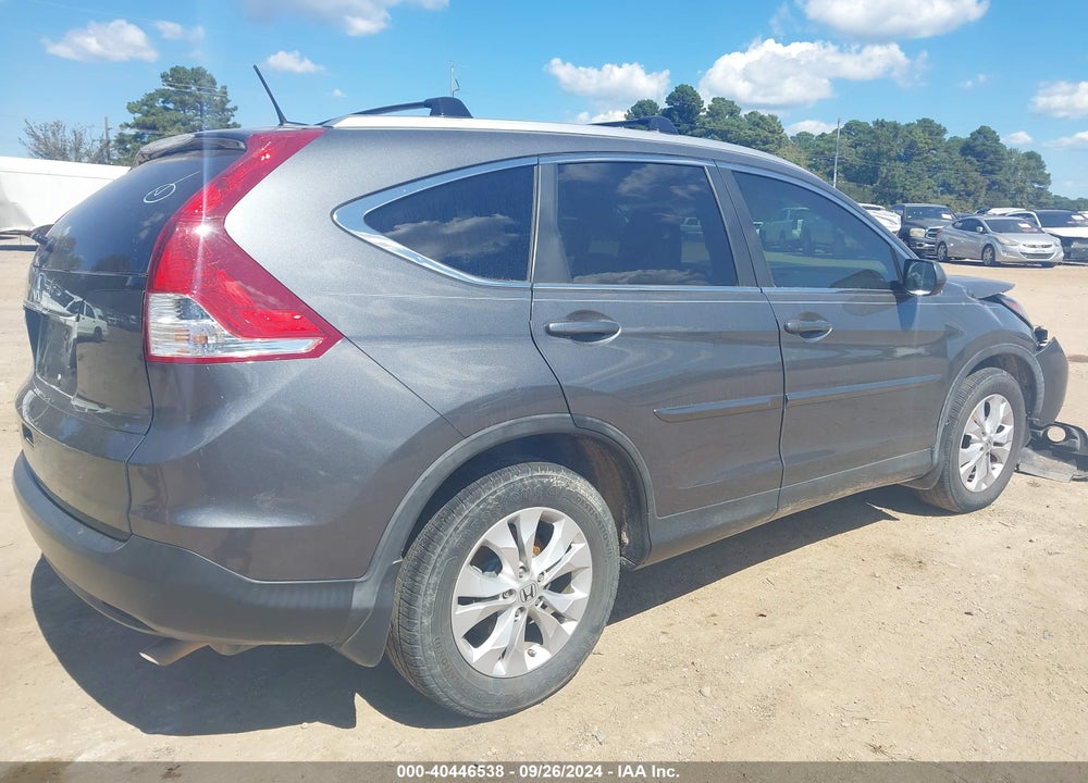 2013 HONDA CR-V EX-L VIN: 5J6RM3H79DL018574