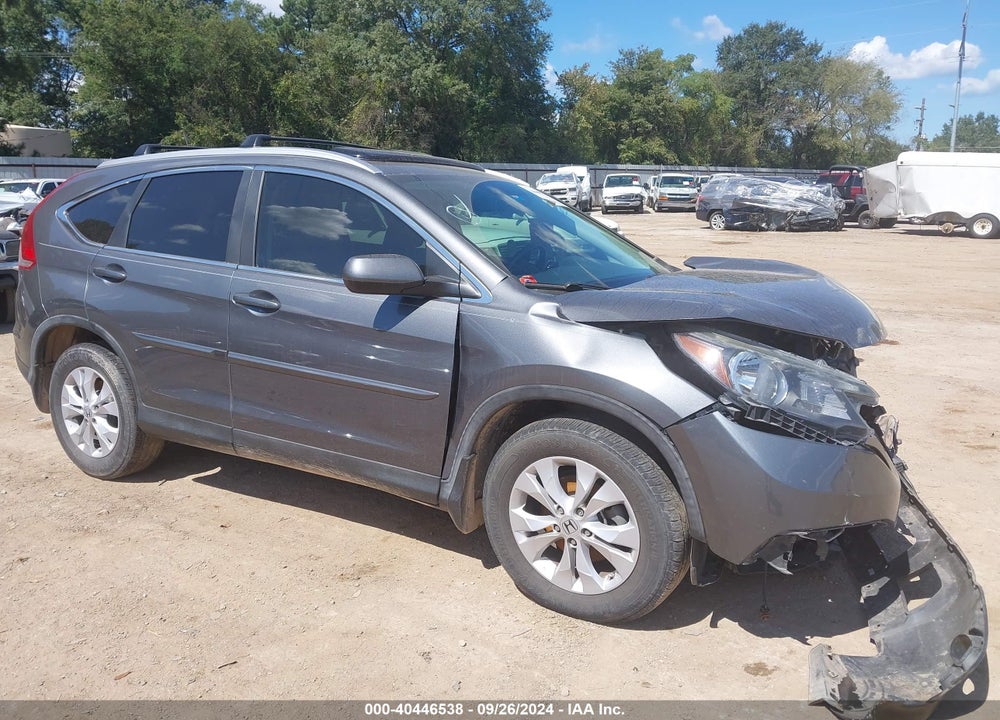 2013 HONDA CR-V EX-L VIN: 5J6RM3H79DL018574