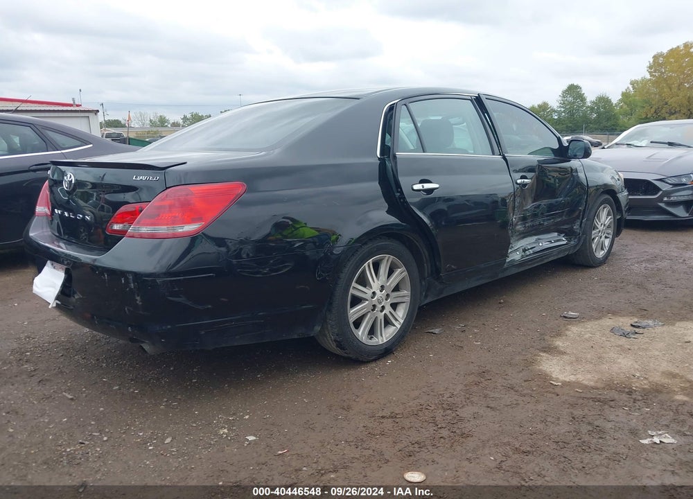 2008 TOYOTA AVALON LIMITED VIN: 4T1BK36B68U264532
