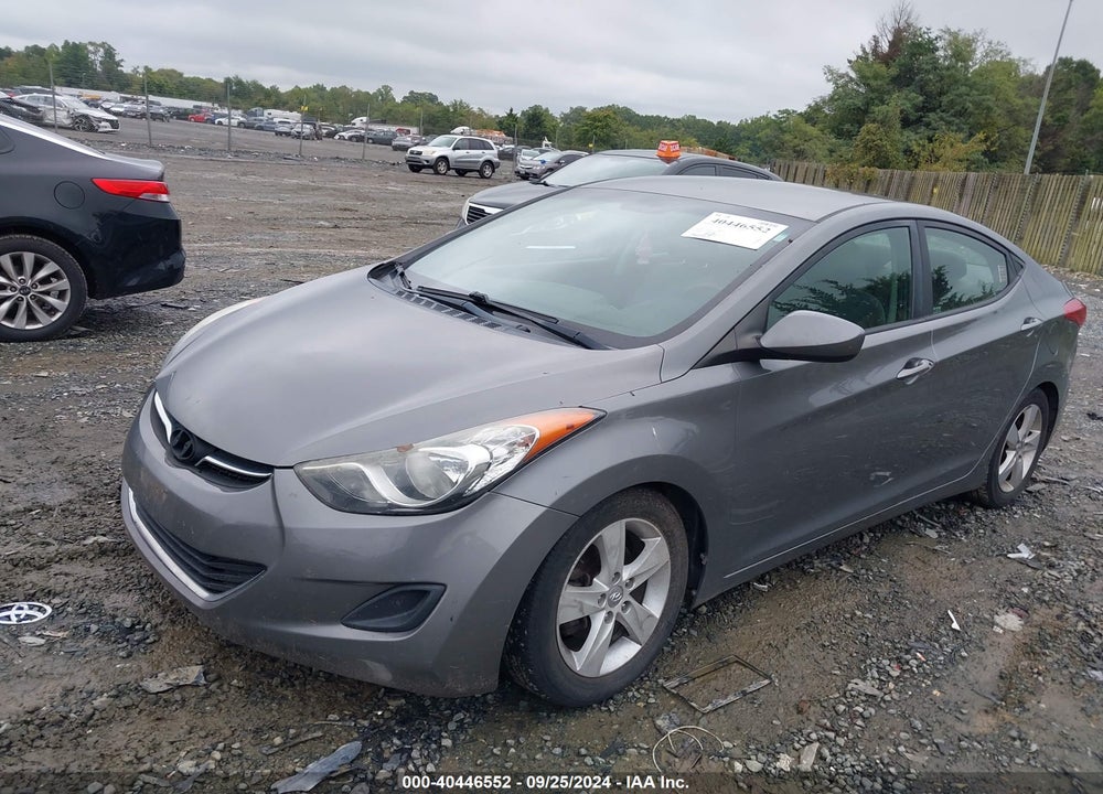 2013 HYUNDAI ELANTRA GLS VIN: 5NPDH4AE6DH245728