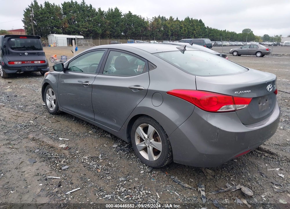 2013 HYUNDAI ELANTRA GLS VIN: 5NPDH4AE6DH245728