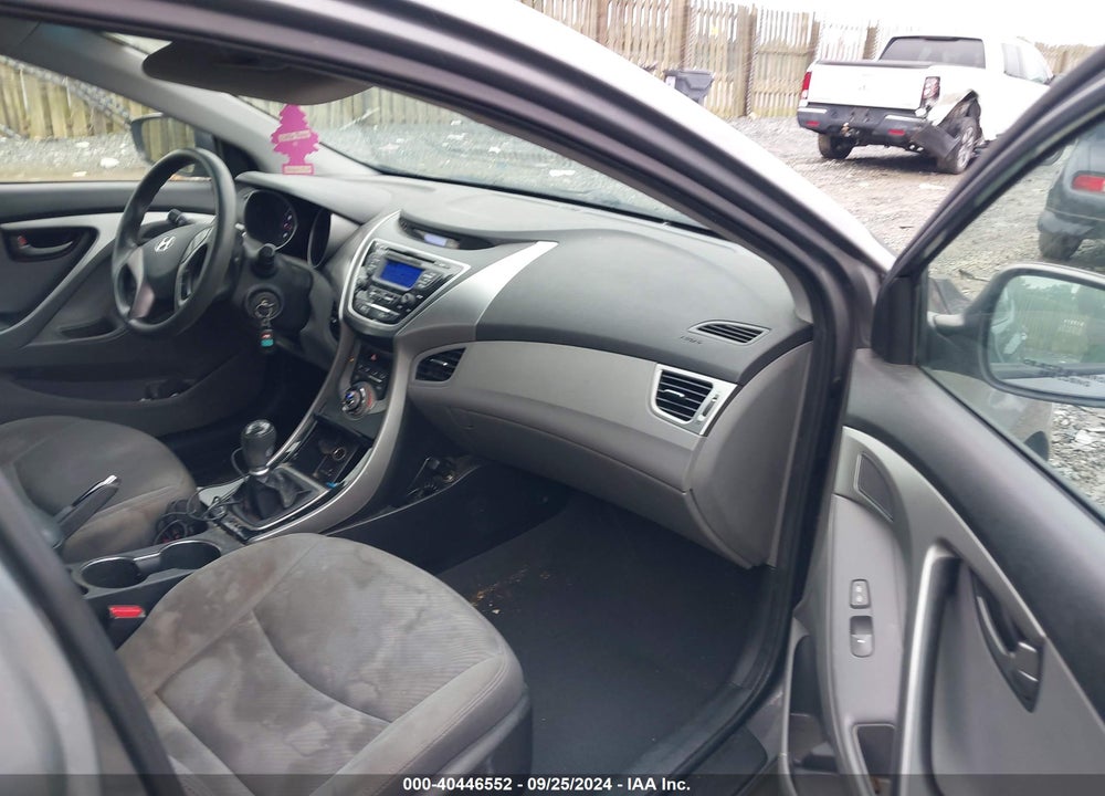 2013 HYUNDAI ELANTRA GLS VIN: 5NPDH4AE6DH245728