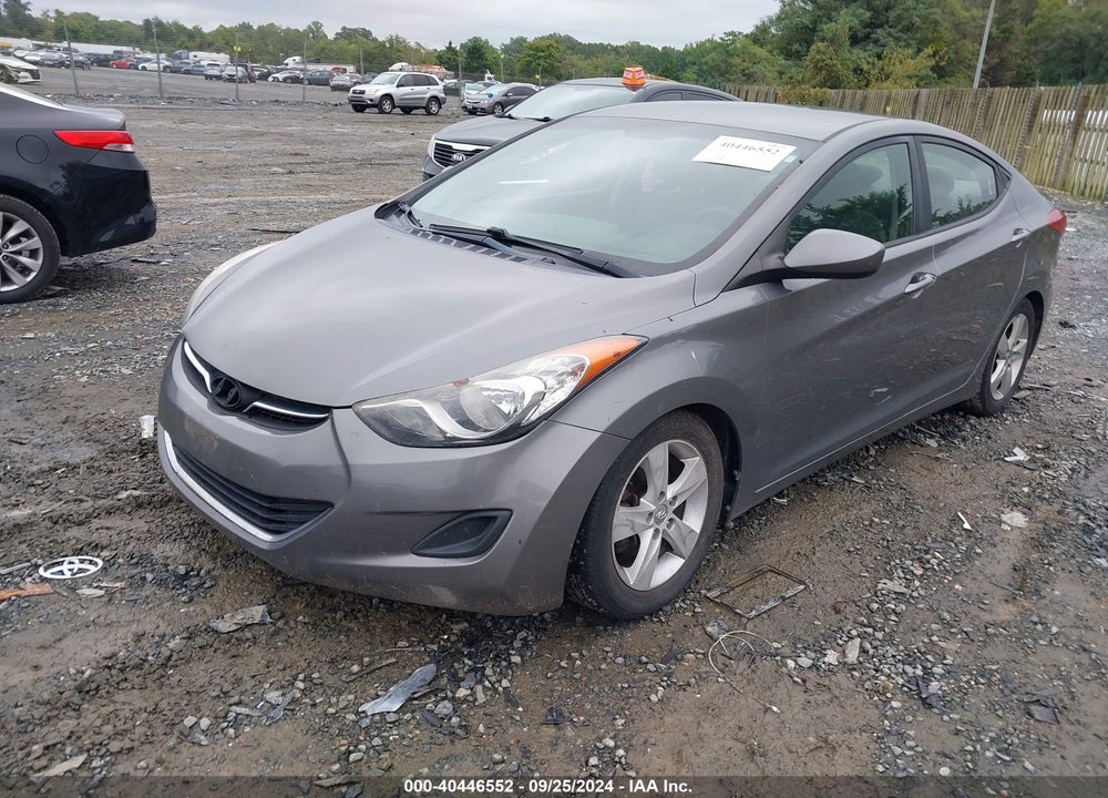 2013 HYUNDAI ELANTRA GLS VIN: 5NPDH4AE6DH245728