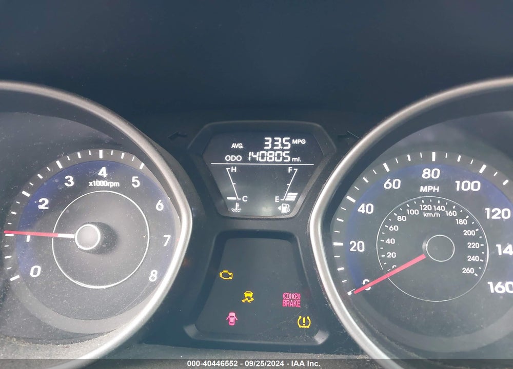 2013 HYUNDAI ELANTRA GLS VIN: 5NPDH4AE6DH245728