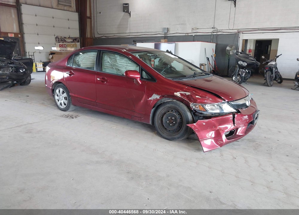 2010 HONDA CIVIC LX VIN: 2HGFA1F52AH554588