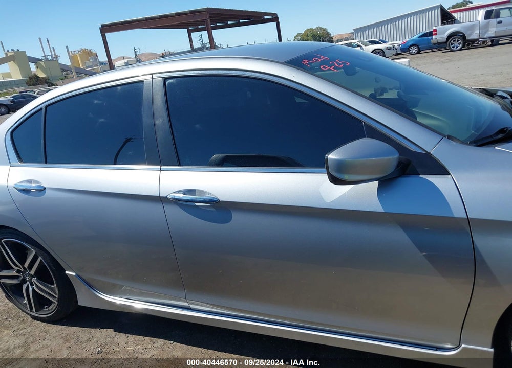2016 HONDA ACCORD SPORT VIN: 1HGCR2F67GA054346