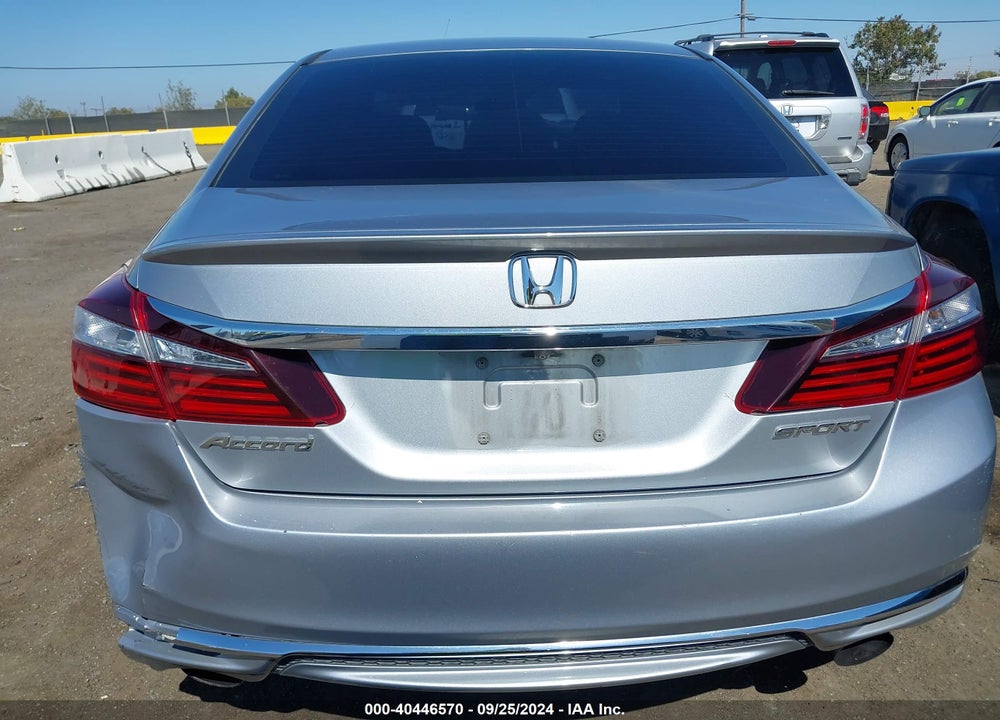 2016 HONDA ACCORD SPORT VIN: 1HGCR2F67GA054346