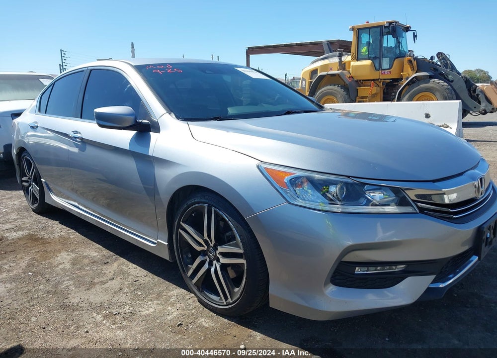 2016 HONDA ACCORD SPORT VIN: 1HGCR2F67GA054346