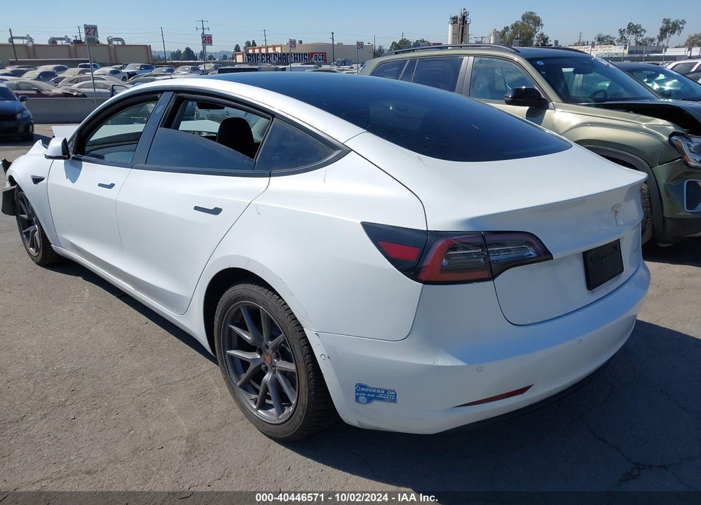 2021 TESLA MODEL 3 LONG RANGE DUAL MOTOR ALL-WHEEL DRIVE VIN: 5YJ3E1EB3MF879516