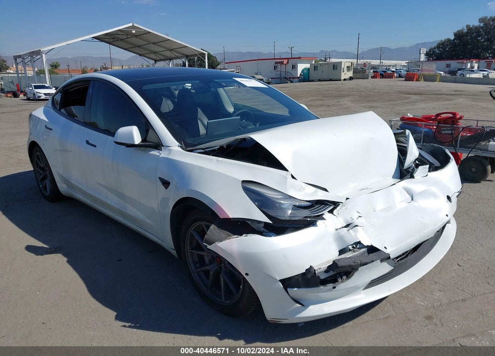 2021 TESLA MODEL 3 LONG RANGE DUAL MOTOR ALL-WHEEL DRIVE VIN: 5YJ3E1EB3MF879516