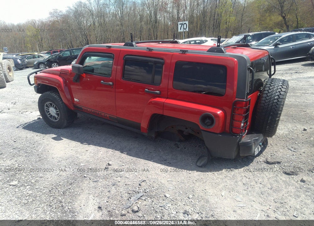2009 HUMMER H3 SUV VIN: 5GTEN13E498134764