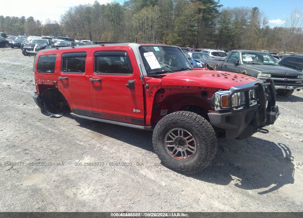 2009 HUMMER H3 SUV VIN: 5GTEN13E498134764