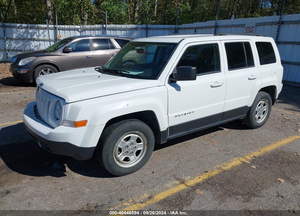 2014 JEEP PATRIOT SPORT VIN: 1C4NJPBAXED640735
