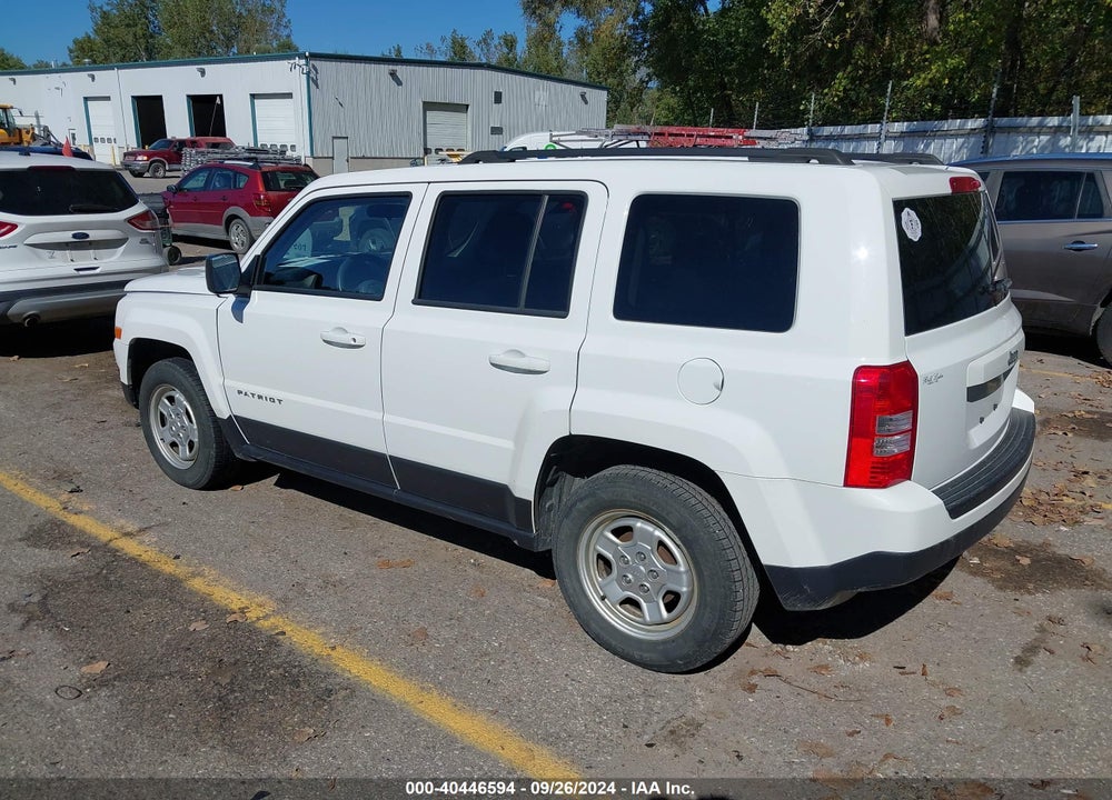 2014 JEEP PATRIOT SPORT VIN: 1C4NJPBAXED640735